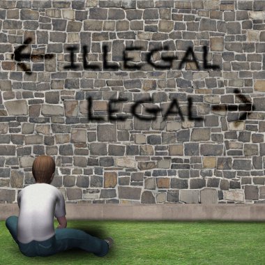 Çocuğun önünde hayat, yasadışı, yasal seçenekleri