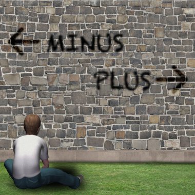 Çocuğun önünde hayat, eksi, artı seçenekleri