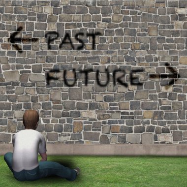 Çocuğun önünde yaşamı, geçmiş, gelecek seçimler