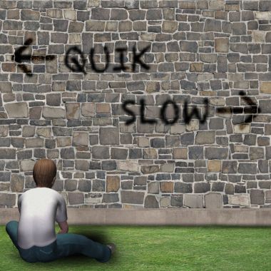 Çocuğun önünde hayat, Quik, yavaş seçenekleri