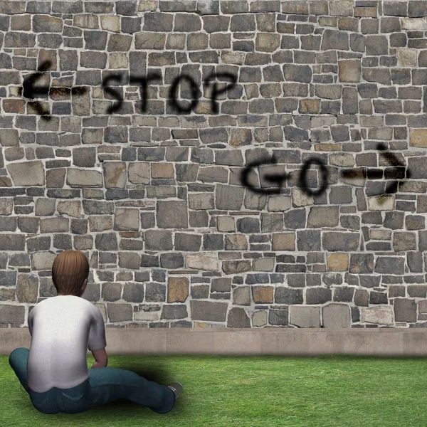 Çocuğun önünde durma, git seçenekleri yaşam,