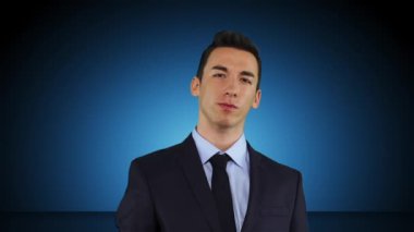 işadamı basma düğmesi