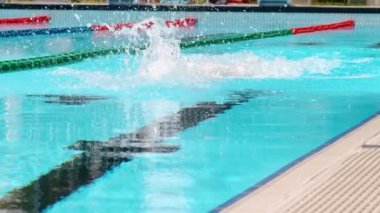 profesyonel erkek yüzücü