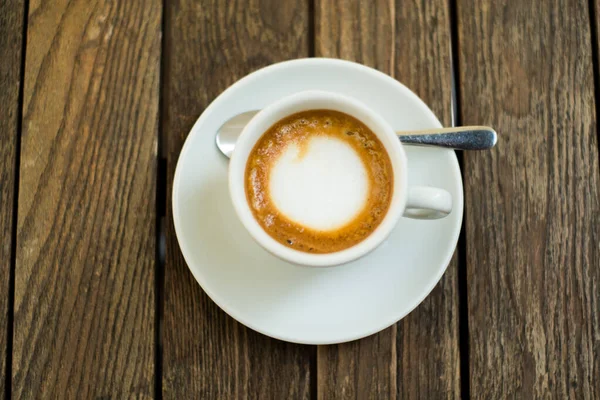 อตบนถ วยกาแฟ — ภาพถ่ายสต็อก