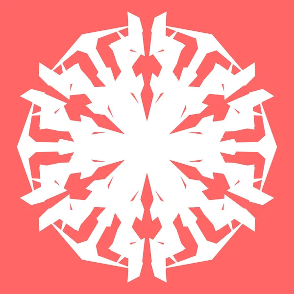 Yeni yıl tasarımınız için beyaz kar tanesi. Kar tanesi posterler, kartları, davetiye tasarım için