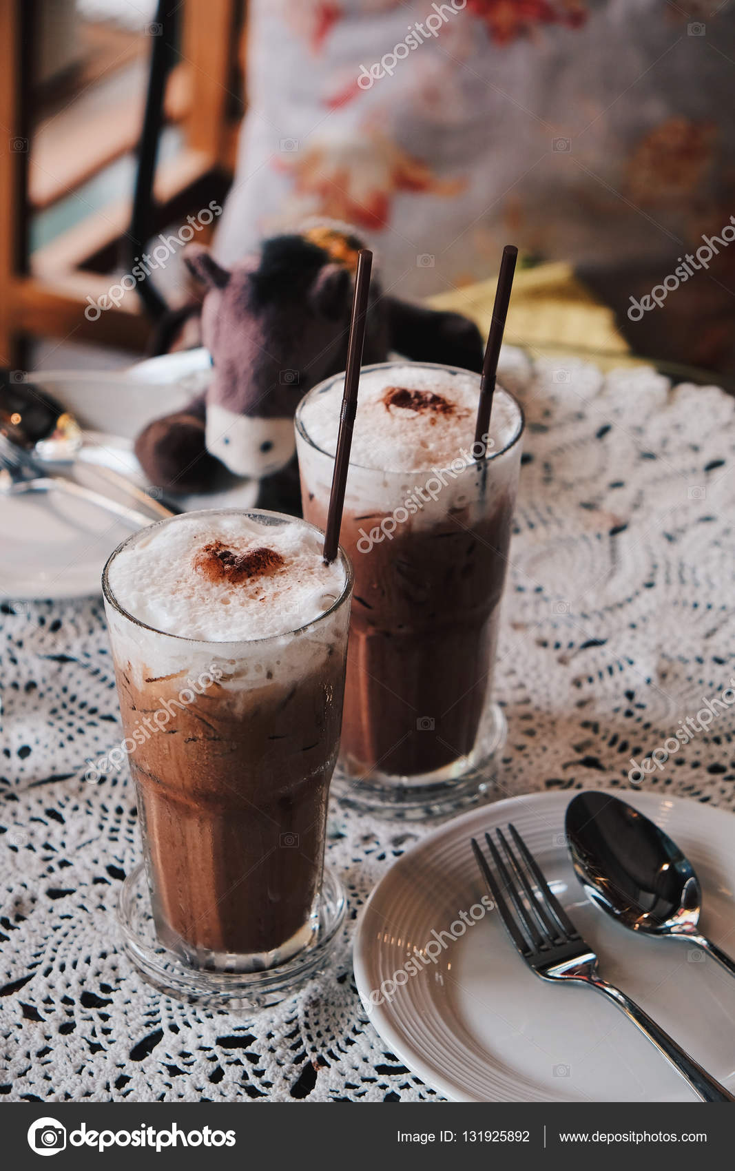 Taza de té con café — Foto de stock © gaarn_ 131925892