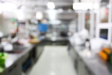 Mutfak iç otel ya da Restoran arka plan bulanık