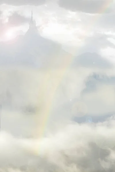 Paleis en regenboog — Stockfoto