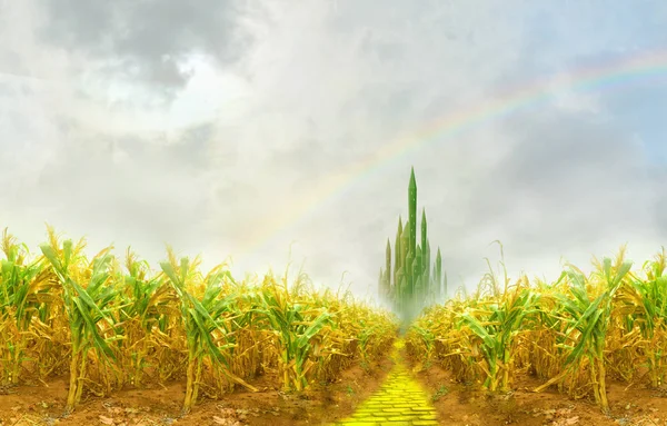 Sarı Tuğla yolu ile cornifield