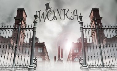 demir wonka fabrika kapısı