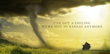 metin ile artık Kansas'ta değil