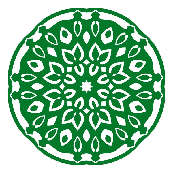 Vektör çizim süsleme beyaz motiflerle