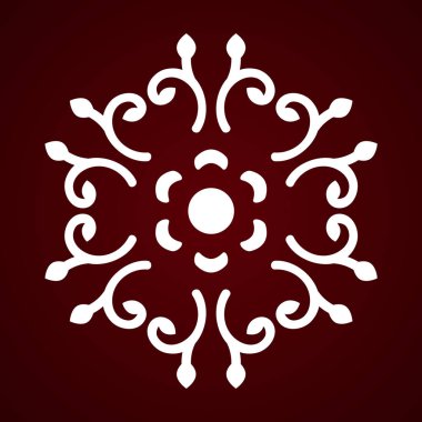 Vektör Kafkas süsü örneği