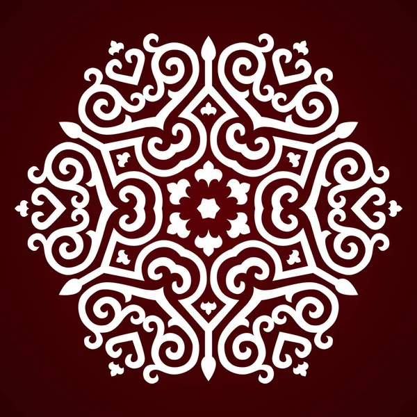 Образец Векторного Кавказского Орнамента — стоковый вектор
