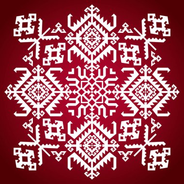 Vektör Kafkas süsü örneği