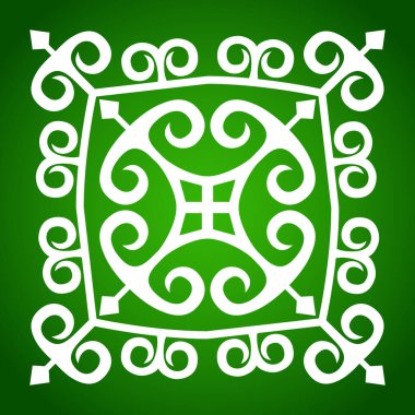 Vektör Kafkas süsü örneği