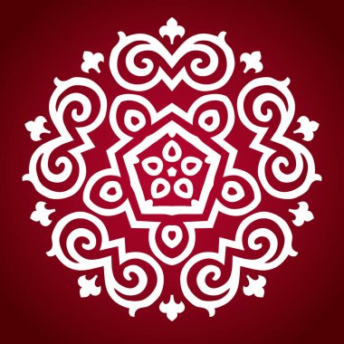 Kafkas Motifleriyle Vektör Süslemesi