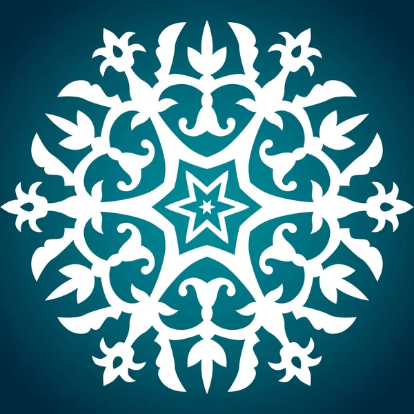 Muster Kaukasischer Ornamente — Stockvektor