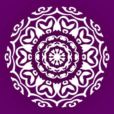 Kafkas Motifleriyle Vektör Süslemesi