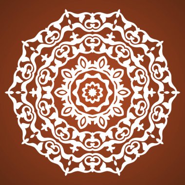 Kafkas Motifleriyle Vektör Süslemesi