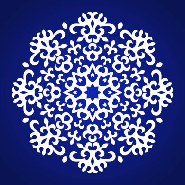 Kafkas Motifleriyle Vektör Süslemesi