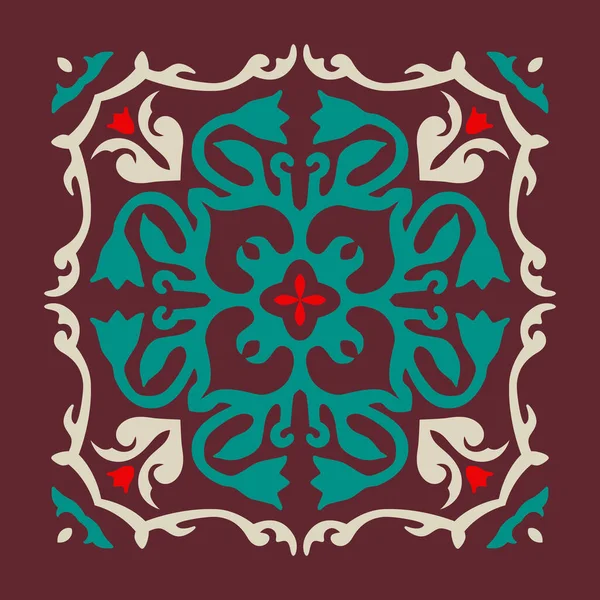 Векторный Орнамент Кавказскими Мотивами — стоковый вектор