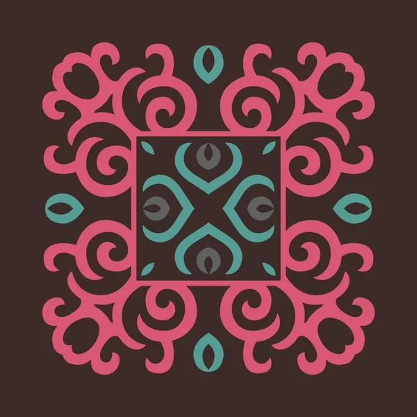 Kafkas Motifleriyle Vektör Süslemesi