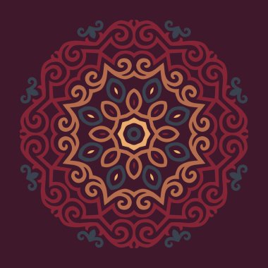 Kafkas Motifleriyle Vektör Süslemesi