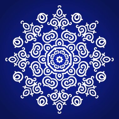 Kafkas Motifleriyle Vektör Süslemesi