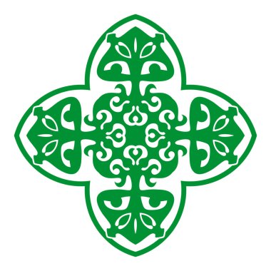 Kafkas Motifleriyle Vektör Süslemesi