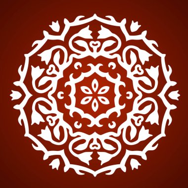 Kafkas Motifleriyle Vektör Süslemesi