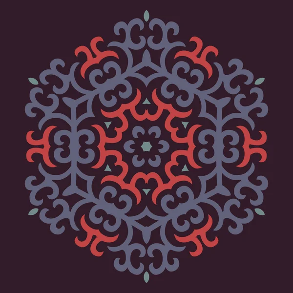 Kafkas Motifleriyle Vektör Süslemesi