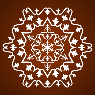 Kafkas Motifleriyle Vektör Süslemesi