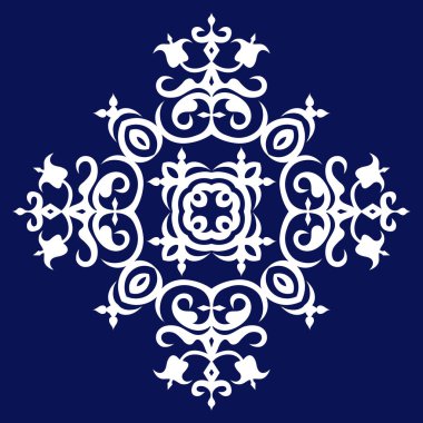 Kafkas Motifleriyle Vektör Süslemesi