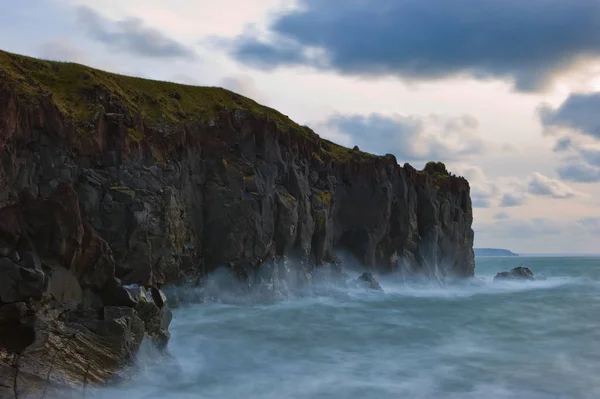 Strong storm on the coast. — Stock Photo, Image