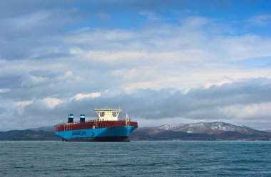 Konteyner gemisi Madrid Maersk.