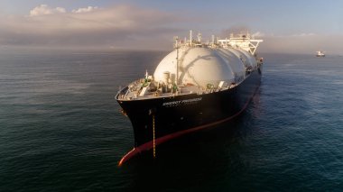 LNG-tanker enerji ilerleme.