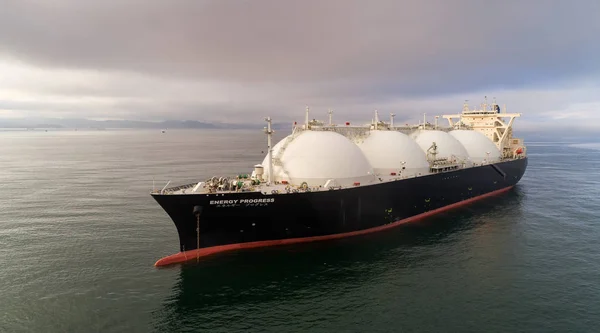 LNG-tanker enerji ilerleme.