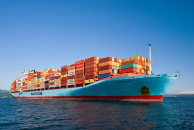 Konteyner gemisi Gerner Maersk.