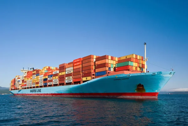 Containerschip Gerner Maersk. — Stockfoto