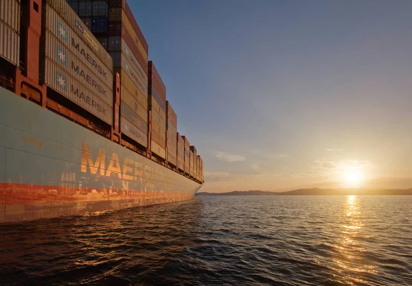 Konteyner gemisi Gerner Maersk.