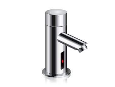 Banyo Bataryası krom otomatik algılayıcı tarafından desteklenmektedir.
