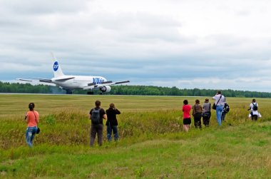 Boeing 767 Utair, Havaalanı Roschino, Rusya Tyumen 02 Ağustos 2012