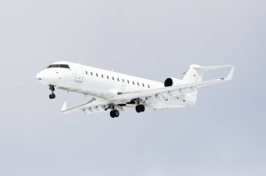 Uçak gökyüzü bulutlar uçuş Havaalanı