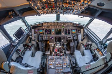 Boeing 737, Havaalanı Pulkovo, Rusya Saint-Petersburg 11 Kasım 2016