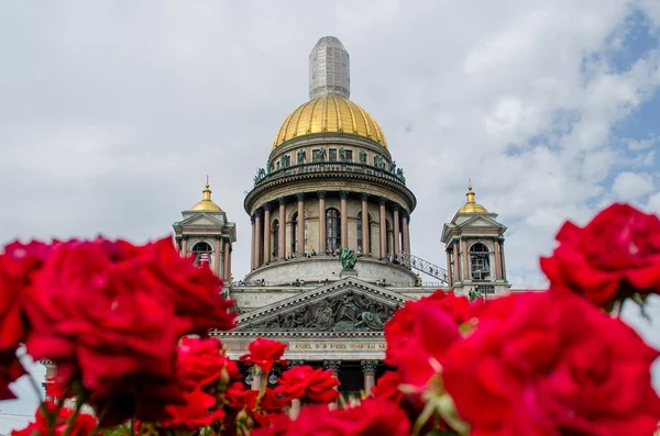 Cattedrale di Sant'Isacco a San Pietroburgo, Russia — Foto Stock