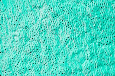 doku turkuaz taş ile delik, beton, rock.