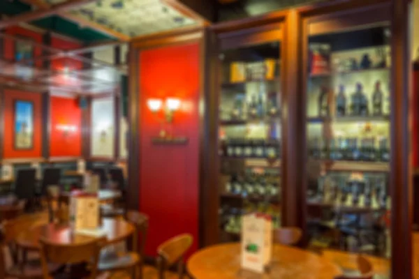 Out of focus blur restaurant - vintage effect style interior. — Stock Photo, Image