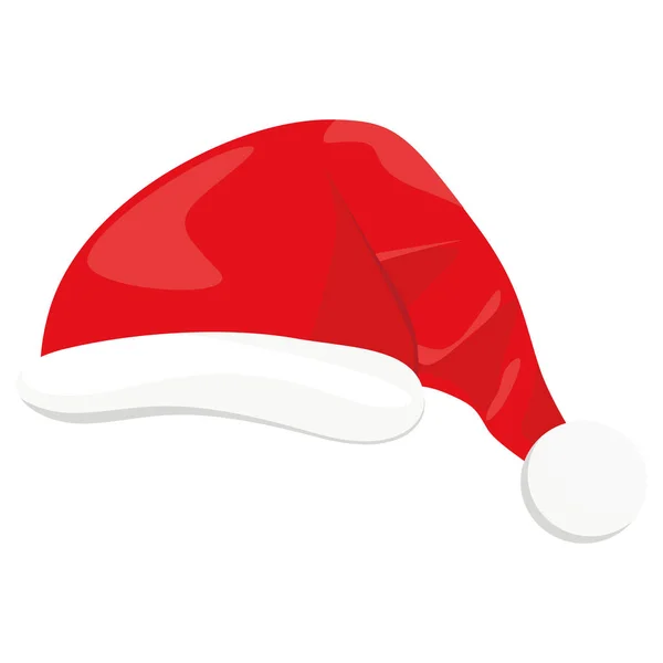 Illustratie Kerstman hoed — Stockvector