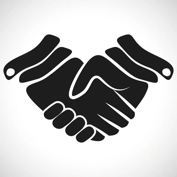 Ilustração Ícone Vector Handshake —  Vetores de Stock